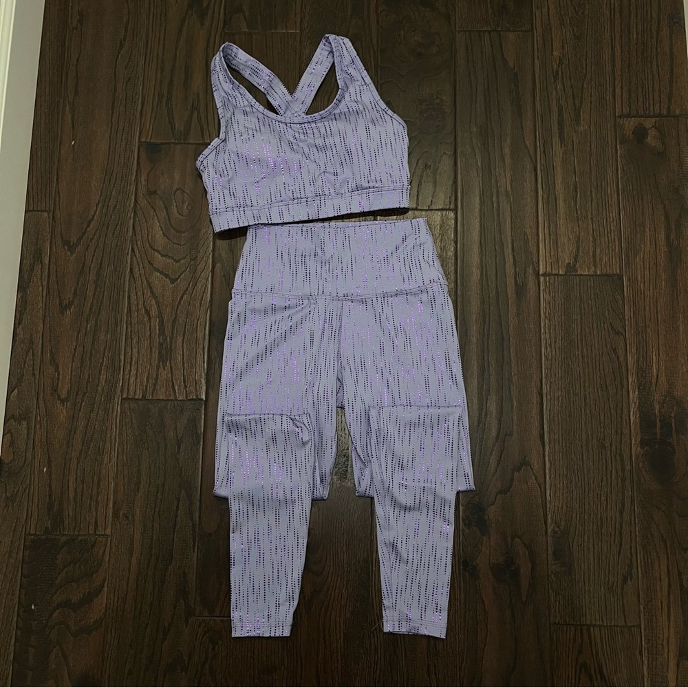 Used purple set